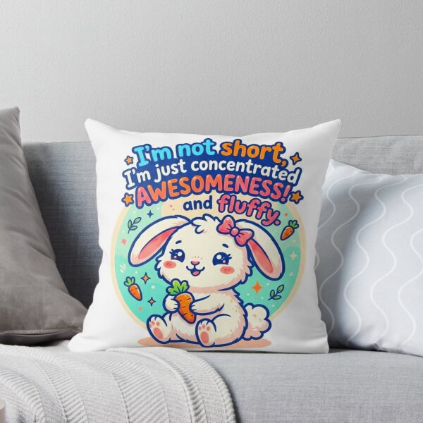 Item preview, Concentrated Awesomeness Bunny Sticker designed and sold by ExploreAura Studio.