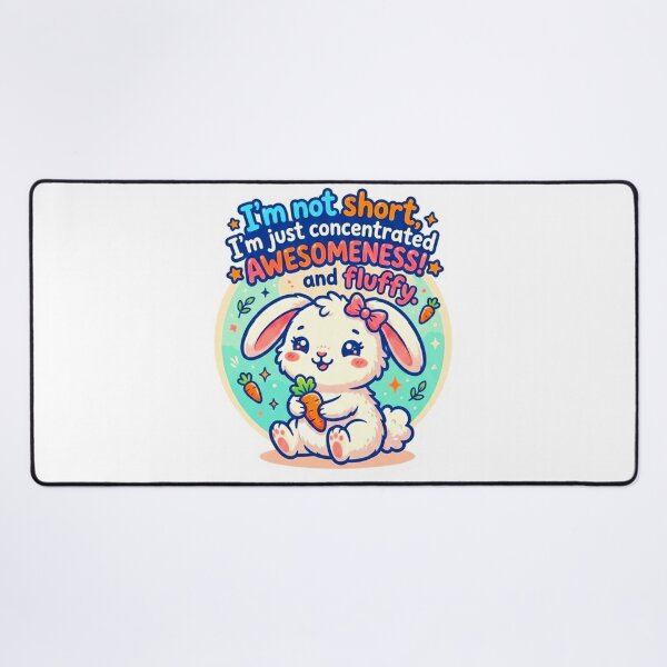 Item preview, Concentrated Awesomeness Bunny Sticker designed and sold by ExploreAura Studio.