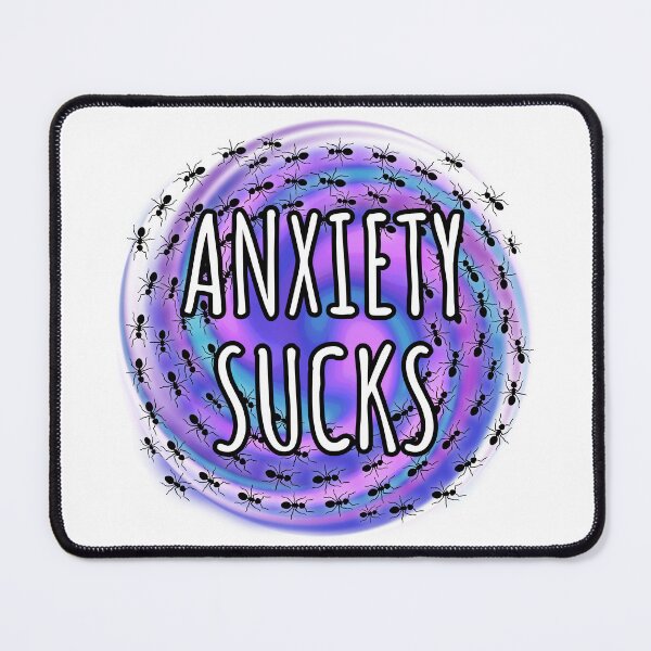 Item preview, Anxiety Sucks (Ant Death Spiral) designed and sold by AubrietaRose.