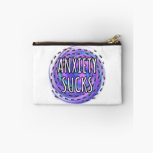 Item preview, Anxiety Sucks (Ant Death Spiral) designed and sold by AubrietaRose.