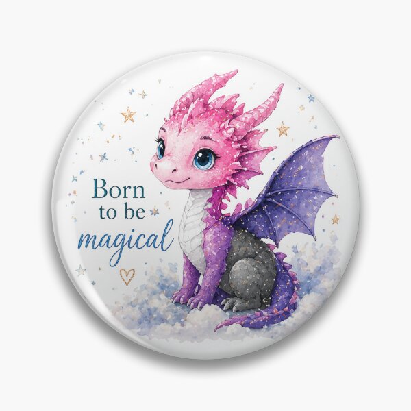 Item preview, Genderfluid Pride Dragon - Born To Be Magical designed and sold by Travelslightly.