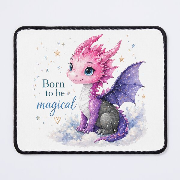 Item preview, Genderfluid Pride Dragon - Born To Be Magical designed and sold by Travelslightly.