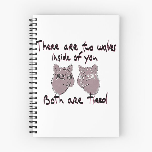 Item preview, There are two wolves inside you designed and sold by mousse-tache.