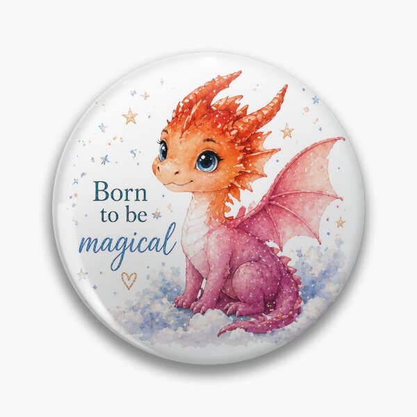 Item preview, Lesbian Pride Dragon - Born To Be Magical designed and sold by Travelslightly.