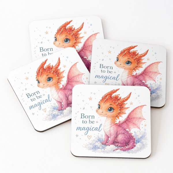 Item preview, Lesbian Pride Dragon - Born To Be Magical designed and sold by Travelslightly.