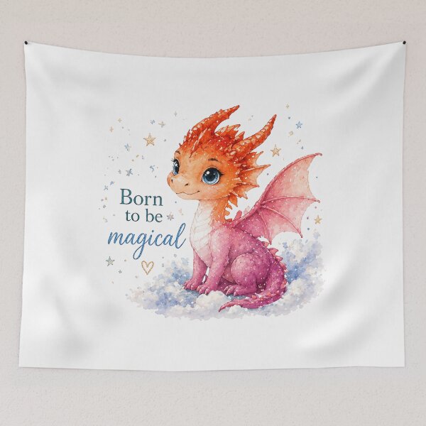 Item preview, Dragón del Orgullo Lésbico - Nacido para ser mágico designed and sold by Travelslightly.