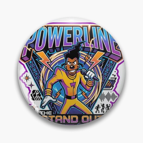 Item preview, A Goofy Movie Powerline The "Stand Out" Tour designed and sold by EmpireMC.