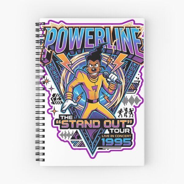 Item preview, A Goofy Movie Powerline The "Stand Out" Tour designed and sold by EmpireMC.