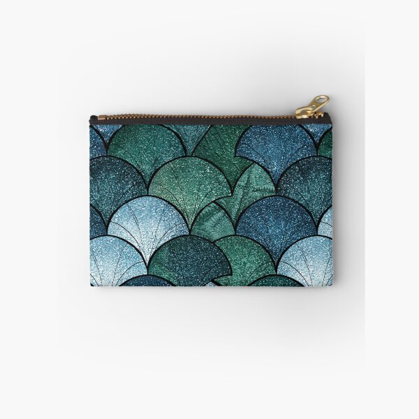 Item preview, Emerald and Teal Mermaid Scale Pattern designed and sold by Piotrek0001.