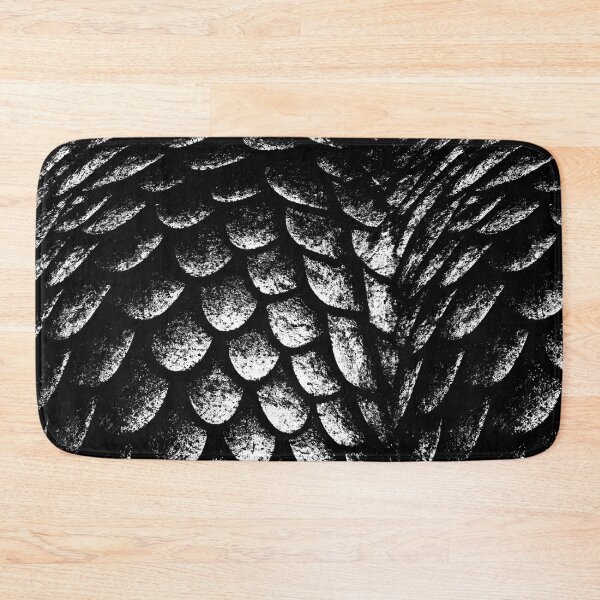 Item preview, Deep Charcoal Dragon Hide Textured Art designed and sold by Piotrek0001.
