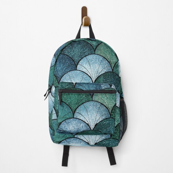 Item preview, Emerald and Teal Mermaid Scale Pattern designed and sold by Piotrek0001.