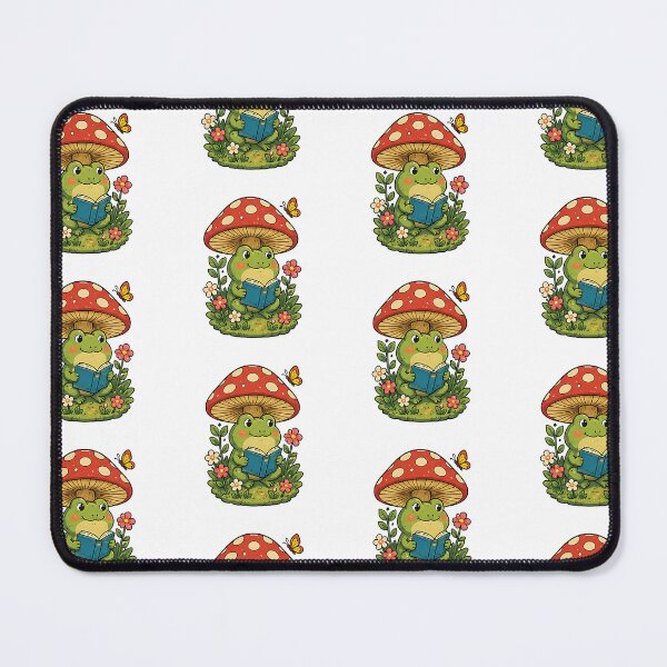Item preview, Book Frog Under Mushroom designed and sold by MouhamedAdel95.