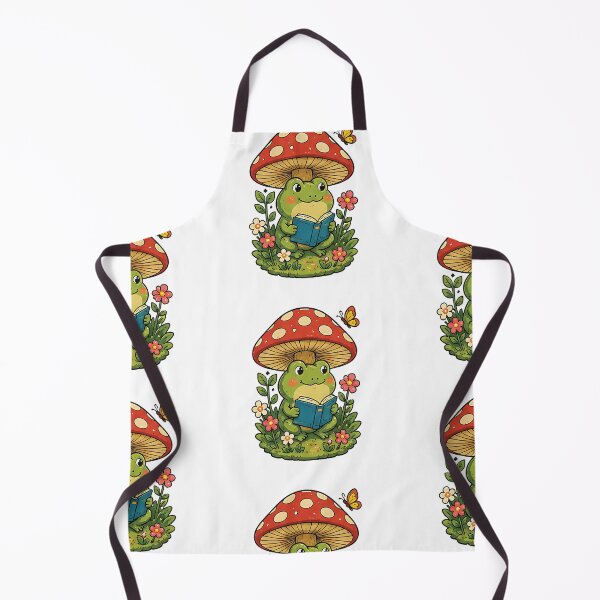 Item preview, Book Frog Under Mushroom designed and sold by MouhamedAdel95.
