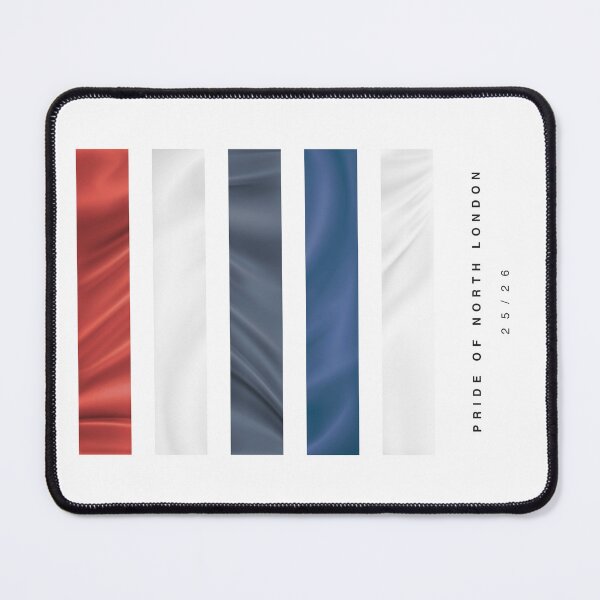 Item preview, ‘Pride of North London’ 25/26 Football Kit Hue Palette - Red & White designed and sold by The Colourful Game.