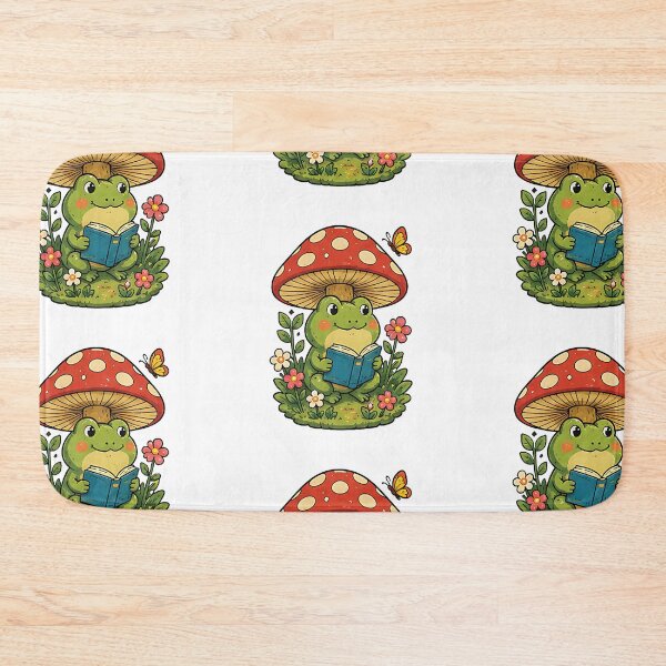 Item preview, Book Frog Under Mushroom designed and sold by MouhamedAdel95.