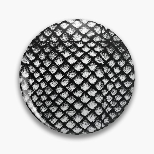 Item preview, White and Black Reptilian Scale Pattern designed and sold by Piotrek0001.