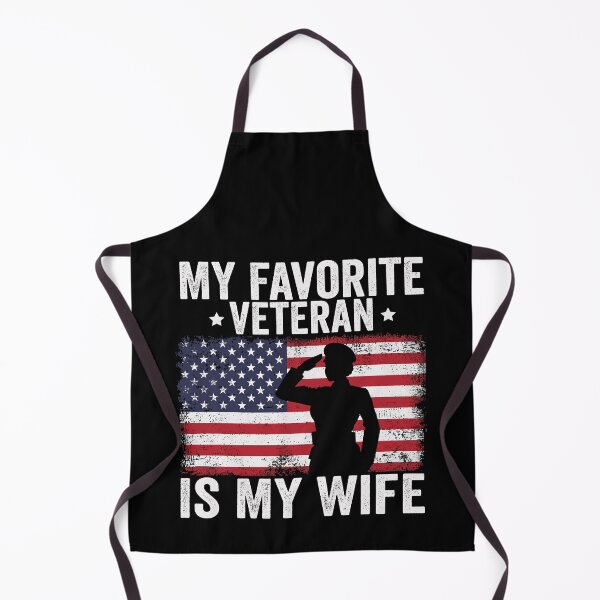 Item preview, My Favorite Veteran Is My Wife Funny Military Husband | Proud Military Spouse Gift | Patriotic Veteran Design designed and sold by 76Valeria.