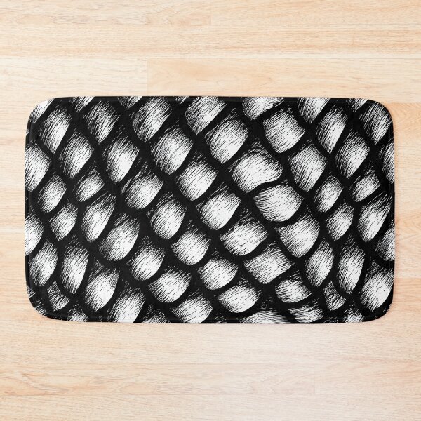 Item preview, Detailed Monochrome Dragon Scale Texture designed and sold by Piotrek0001.