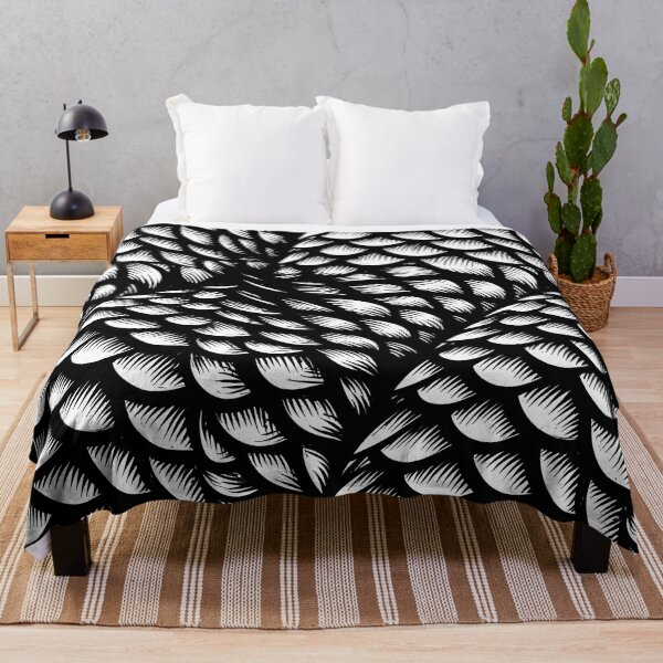 Item preview, Abstract Feathered Sea Wave Line Art designed and sold by Piotrek0001.