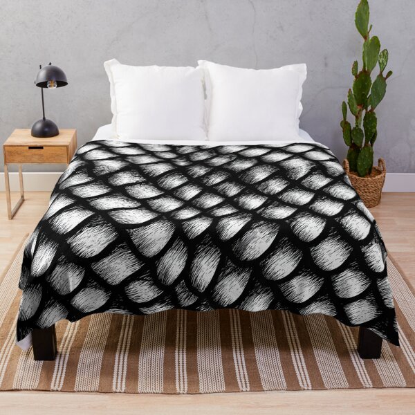 Item preview, Detailed Monochrome Dragon Scale Texture designed and sold by Piotrek0001.