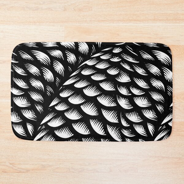 Item preview, Abstract Feathered Sea Wave Line Art designed and sold by Piotrek0001.
