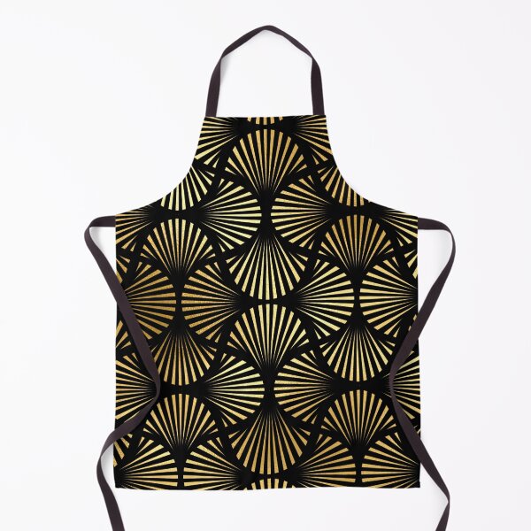 Item preview, Art Deco (Faux) Gold And Black Spectacular Pattern designed and sold by DEC02.