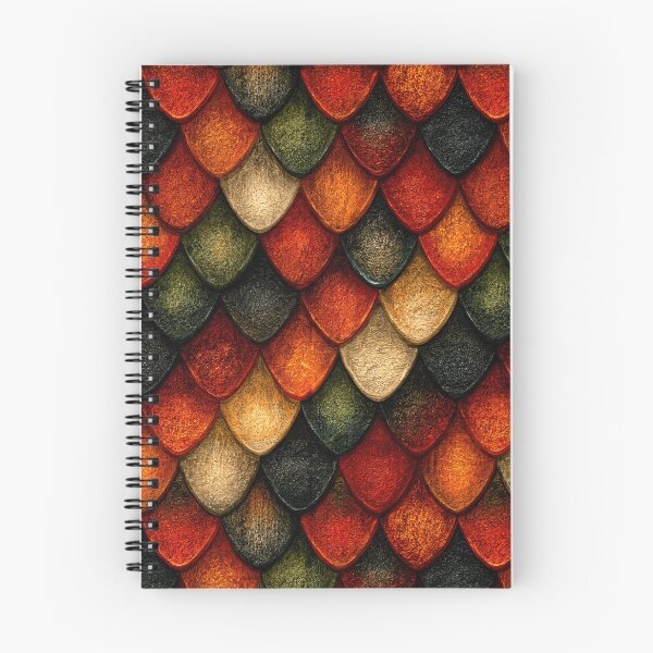 Item preview, Fiery Red and Orange Dragon Scales designed and sold by Piotrek0001.