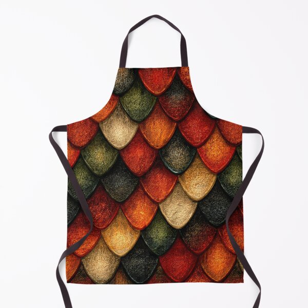 Item preview, Fiery Red and Orange Dragon Scales designed and sold by Piotrek0001.