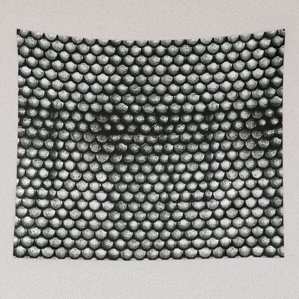 Item preview, Fine Beaded Silver Fish Scale Pattern designed and sold by Piotrek0001.