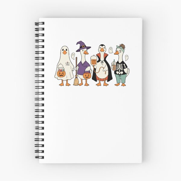 Item preview, RN Halloween Spooky Nurse Goose Crew Bringing Halloween Shift Vibes designed and sold by FreshVibe Prints.