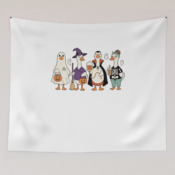 Item preview, RN Halloween Spooky Nurse Goose Crew Bringing Halloween Shift Vibes designed and sold by FreshVibe Prints.