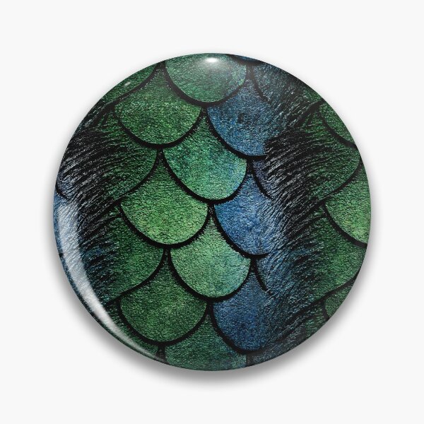Item preview, Deep Forest Green Textured Fish Scales designed and sold by Piotrek0001.
