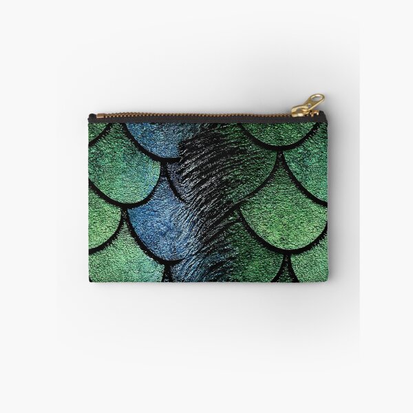 Item preview, Deep Forest Green Textured Fish Scales designed and sold by Piotrek0001.