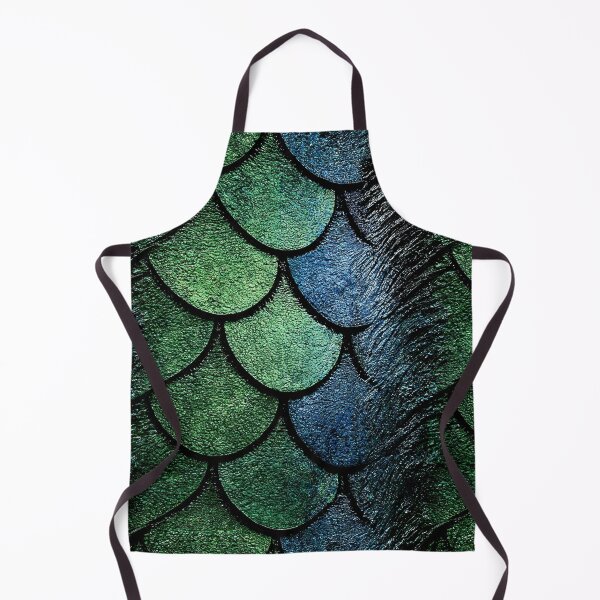 Item preview, Deep Forest Green Textured Fish Scales designed and sold by Piotrek0001.