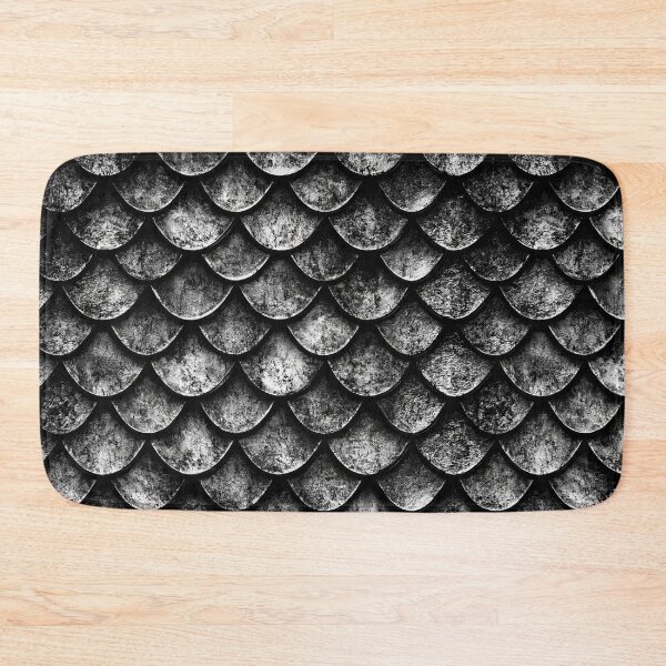 Item preview, Classic Grey Overlapping Scale Design designed and sold by Piotrek0001.