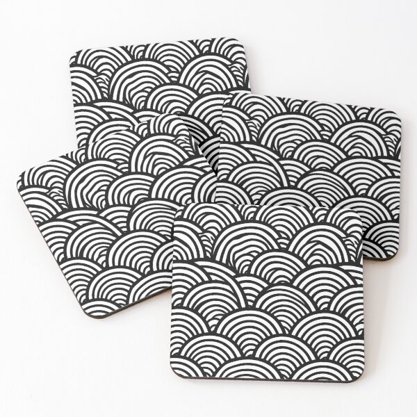 Item preview, Traditional Zen Wave Concentric Art designed and sold by Piotrek0001.