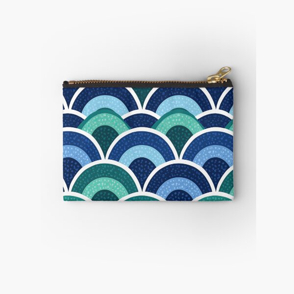 Item preview, Multitone Blue Coastal Wave Pattern designed and sold by Piotrek0001.