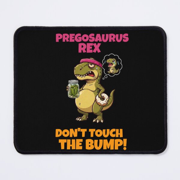 Item preview, Funny Pregosaurus Rex Pregnancy Announcement Pickle Cravings designed and sold by LeSoniPapaPrint.