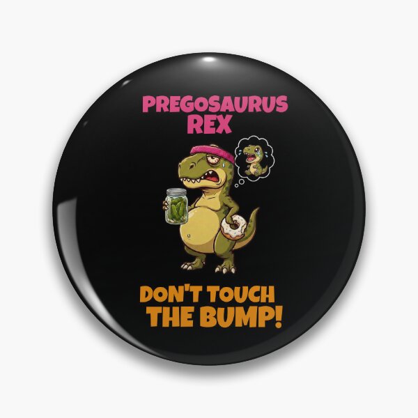 Item preview, Funny Pregosaurus Rex Pregnancy Announcement Pickle Cravings  designed and sold by LeSoniPapaPrint.