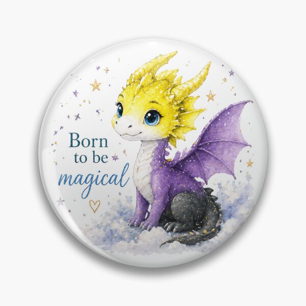 Item preview, Nonbinary Pride Dragon - Born To Be Magical designed and sold by Travelslightly.