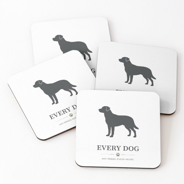 Item preview, Every Dog, Any Breed, Every Heart – Dog Lover Design designed and sold by Inky Accessories.