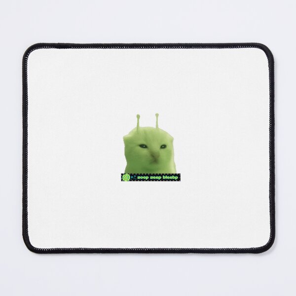 Item preview, alien kitty sticker! designed and sold by PLANET-VEE.