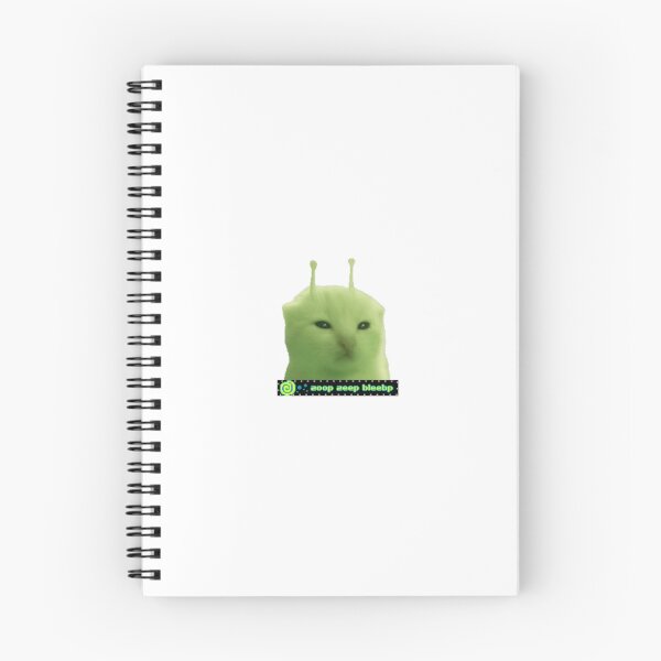 Item preview, alien kitty sticker! designed and sold by PLANET-VEE.
