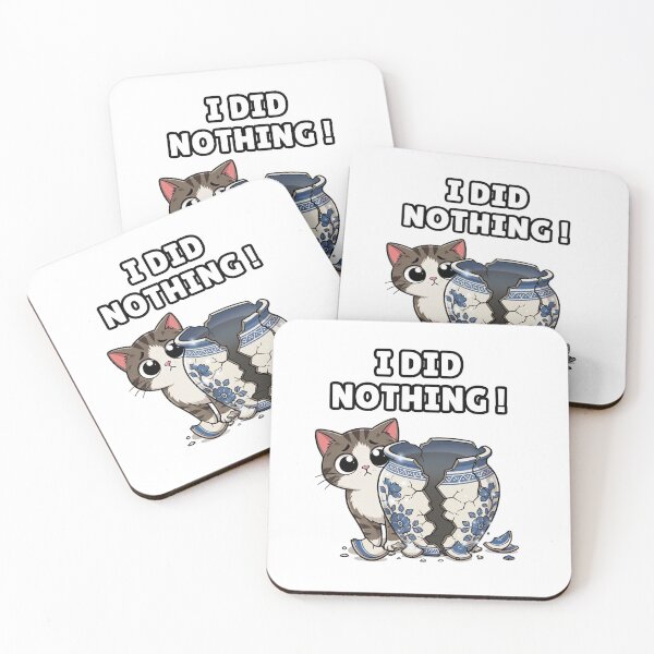 Item preview, Funny cat says I did nothing  designed and sold by BellabdO.