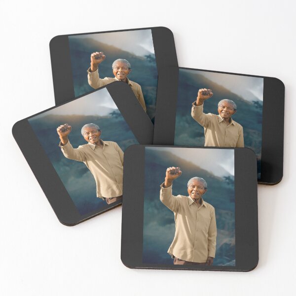 Item preview, NELSON MANDELA - President of South Africa - Fine Art Print by DBM Photo Art 1 designed and sold by DBM Photo Art 1.