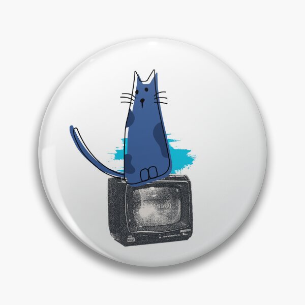 Item preview, Russian Blue Cat Lover – Funny Vintage Gift for Cat Owners designed and sold by MarcelooArt.