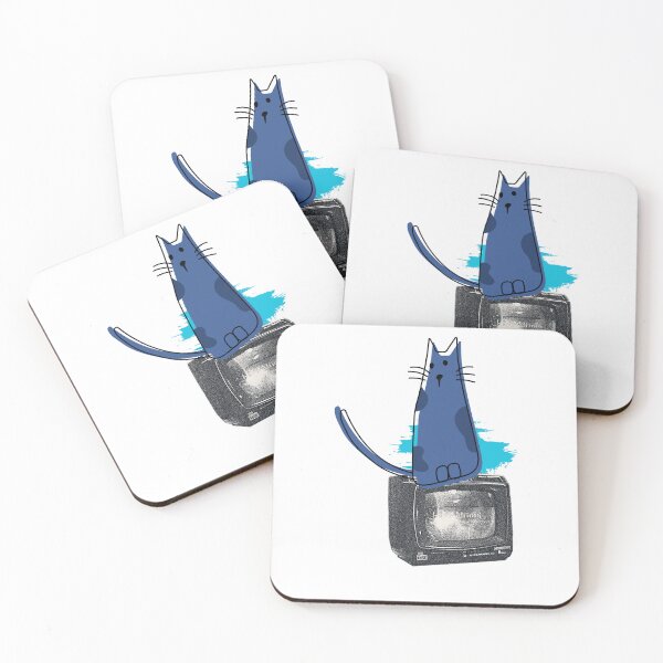 Item preview, Russian Blue Cat Lover – Funny Vintage Gift for Cat Owners designed and sold by MarcelooArt.