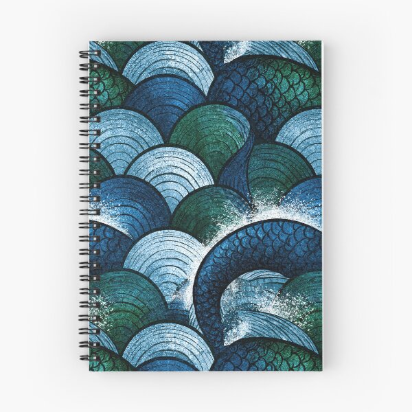 Item preview, Deep Blue Scalloped Mermaid Aesthetic designed and sold by Piotrek0001.