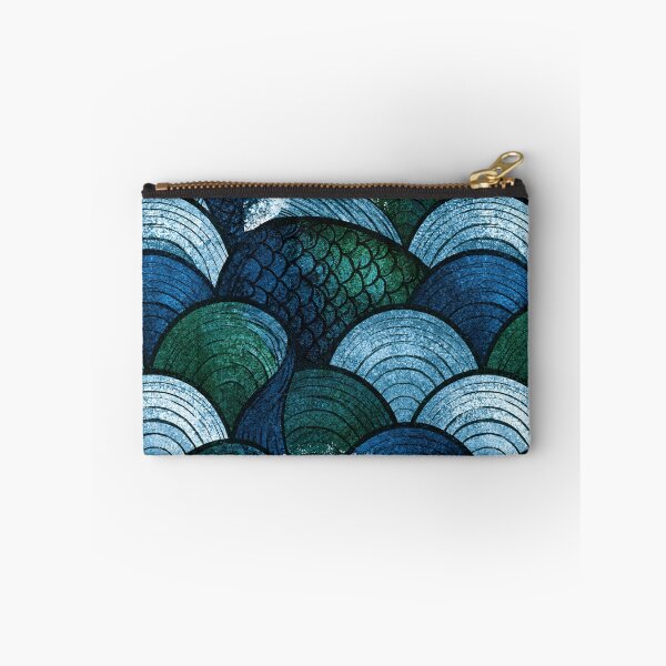 Item preview, Deep Blue Scalloped Mermaid Aesthetic designed and sold by Piotrek0001.