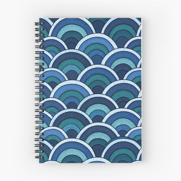 Item preview, Royal Blue Concentric Wave Abstract designed and sold by Piotrek0001.